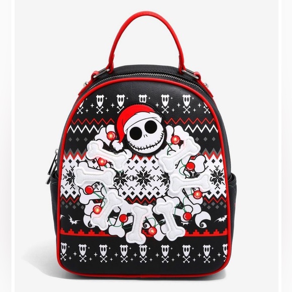 Our Universe Disney Nightmare Before
Christmas Jack Sweater Lightup Backpack NWT - Picture 3 of 8